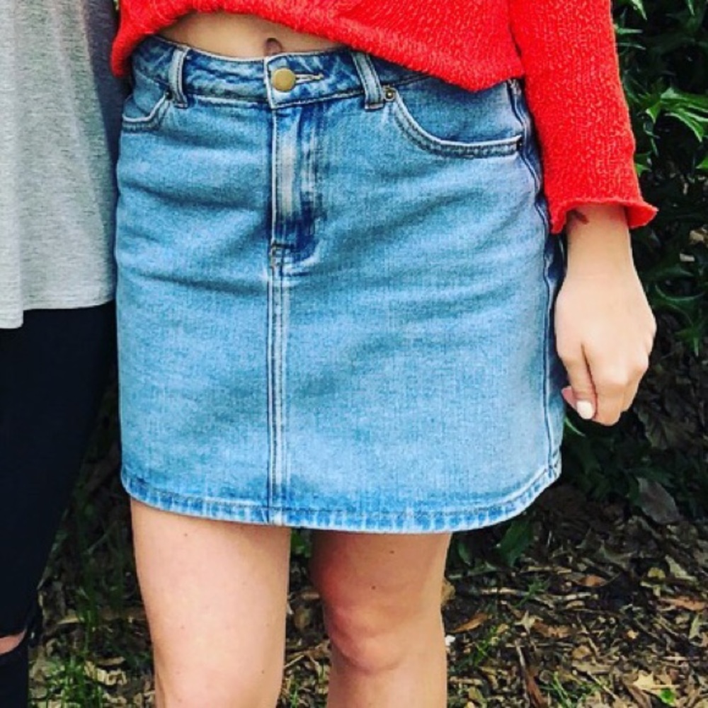 Jean skirt
